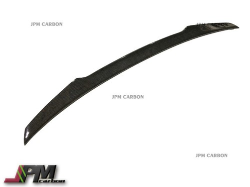 Real Carbon Fiber Trunk Spoiler For Mercedes W212 Sedan E350 E500 E550 E63 2010-2016-1058285