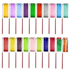 BANBALLON 20 PCS 6. 6Ft Gymnastics Ribbon Multi-Colored Dance Ribbon Streamer...