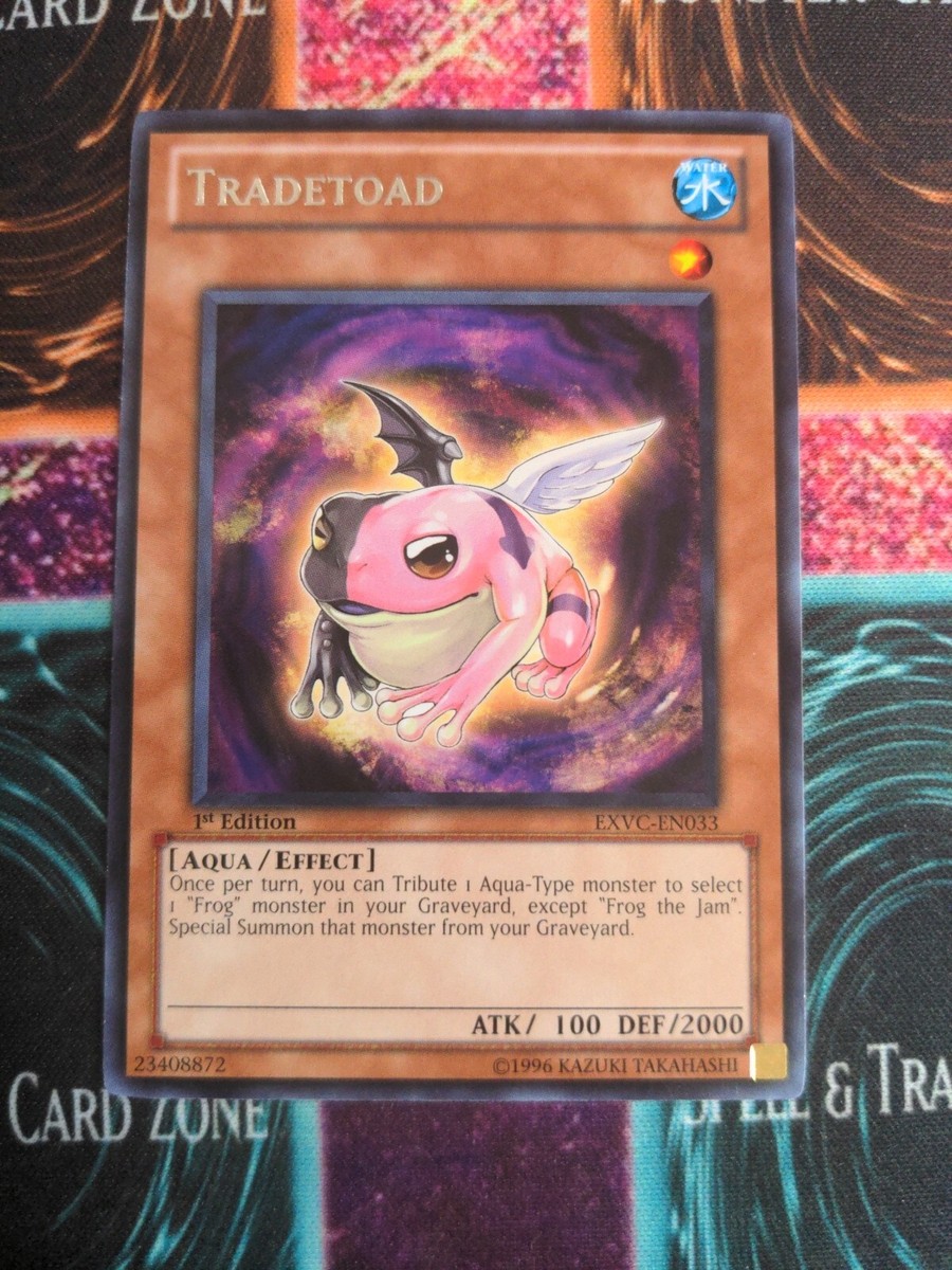 Yu-Gi-Oh! Tradetoad EXVC-EN033 1st Edition Rare NM | eBay