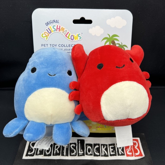 Squishmallow Pet Collection Red Crab 