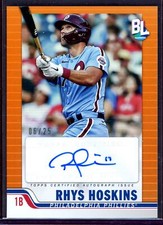 RHYS HOSKINS ~ 2023 Topps Big League Autographs Orange #BLARH AUTO (#6/25)T