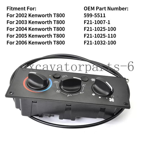 For Kenworth T600A Heavy Duty Climate Control Module 599-5511 F21-1025 - Picture 12 of 19