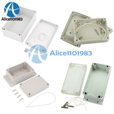 Waterproof Plastic Electronic Instrument Project Enclosure Translucence Case Kit