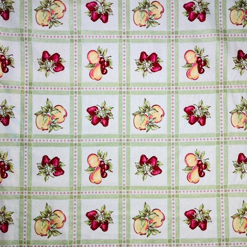Kaye's Cottage Fabric by Kaye England Benartex Style 1322 100%Cotton Fruit Apple - Picture 4 of 12