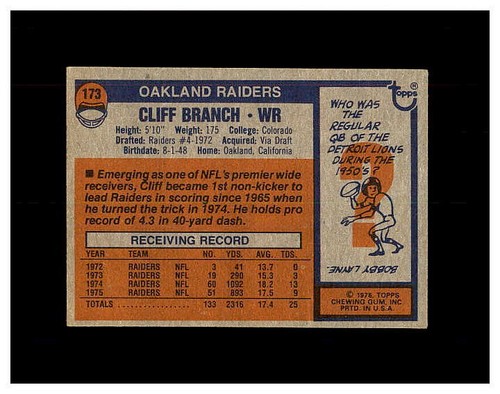 1976 TOPPS FOOTBALL #1-275 YOU PICK SEE PHOTOS OF EVERY CARD STARS *NEW LISTING* - Picture 317 of 497