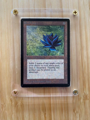 Black Lotus Beta MTG Guaranteed Authentic - "See scans" - Beauty R0 BL02 4RCards