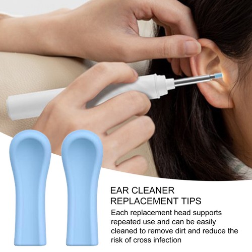 12 Pcs Ear Spoon Tips Ear Cleaner Replacement Cleaner Silicone Ear Spoon Tips - Picture 5 of 12