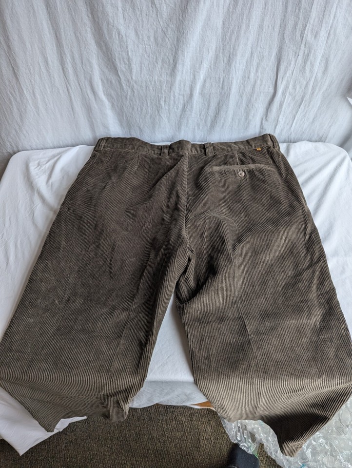 Farah Classics Mens Trousers Brown Chino Corduroy Waist 40" Leg 29" eBay