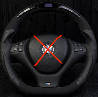 BMW X5m X6m E70 E71 Steering Wheel 2007 2013  Performance  Flat bottom LED