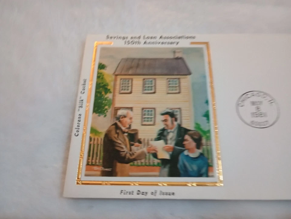 Savings & Loan Associations &  First Day Cover of its 150th Anniversary stamp   - Image 3 of 4