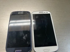Samsung Galaxy S3 / S4 / S5  T-mobile  White or Blue, 16GB - UNTESTED For Parts