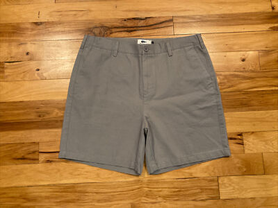 Southern Lure 100% Cotton Casual Outdoor Fishing Gray Flat Shorts Mens 36 x 6