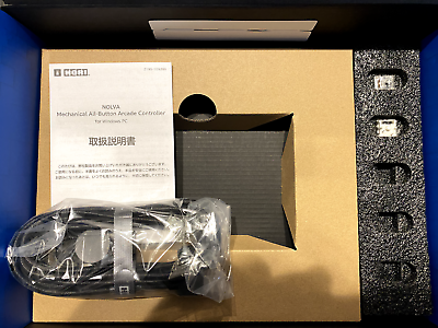NEW Hori Nolva Mechanical All-Button Arcade Leverless NEW Hori Nolva Mechanical All-Button Arcade Leverless