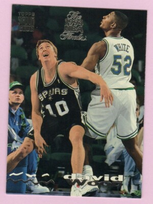 1993-94 Topps Stadium Club David Wood #138 San Antonio Spurs - NBA