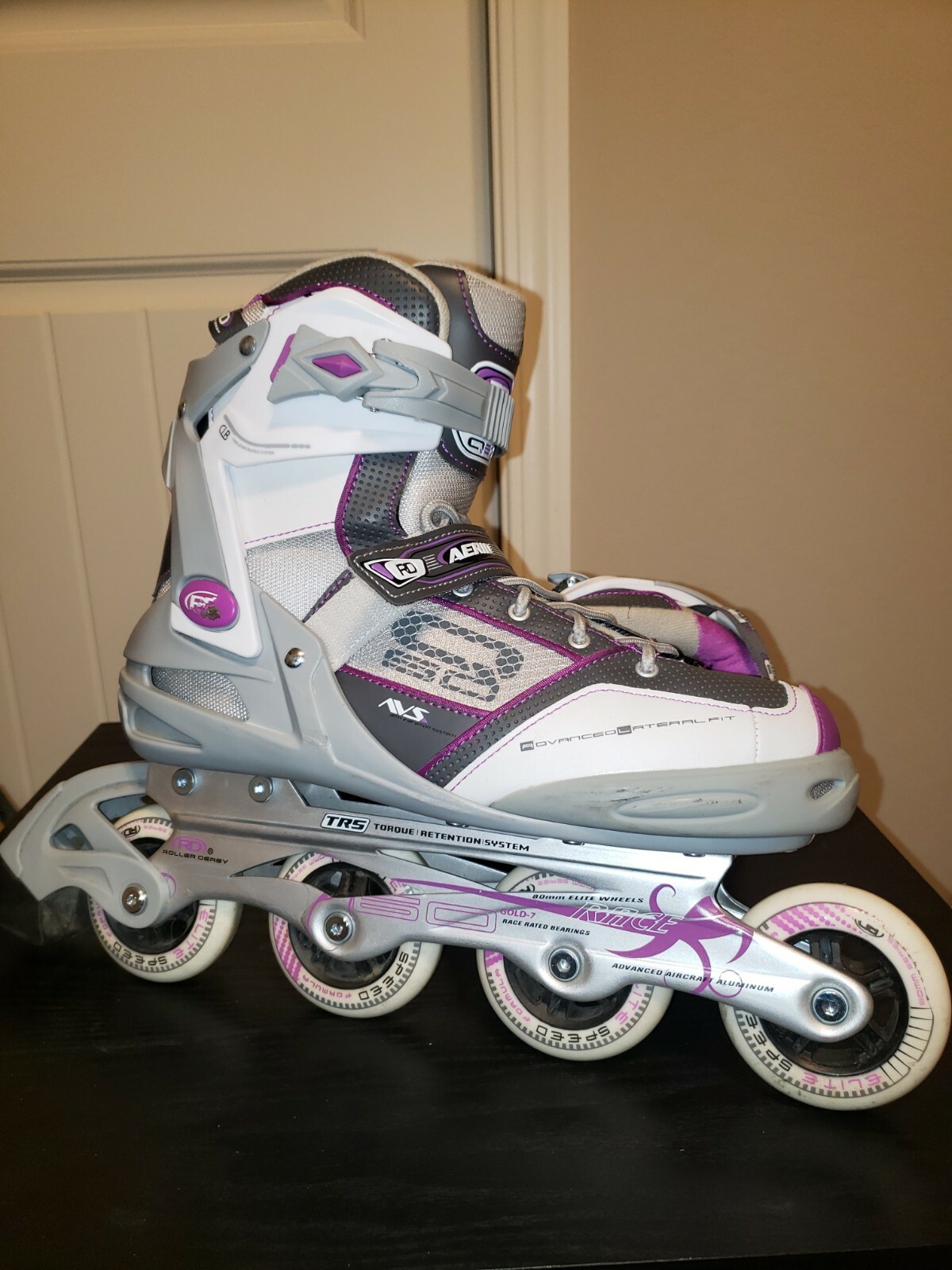 Roller Derby Aerio Elite Series Q60 Inline Skates Preowned Wmn Sz10