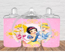 Handmade Disney Princess Inspired 12oz Sippy Cup Insulated Tumbler 2