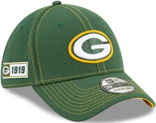 Green Bay Packers On Field Flex Fit Hat Road 19