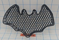 Halloween Bat Shape Black Plastic Coverd Wire Trinket Dish Decorative