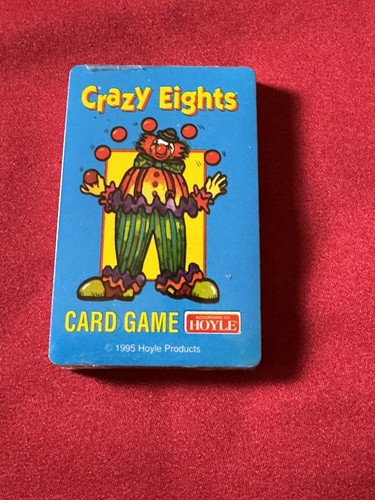 SEALED 1995 Hoyle Crazy Eights Card Game - 第 1/2 張圖片