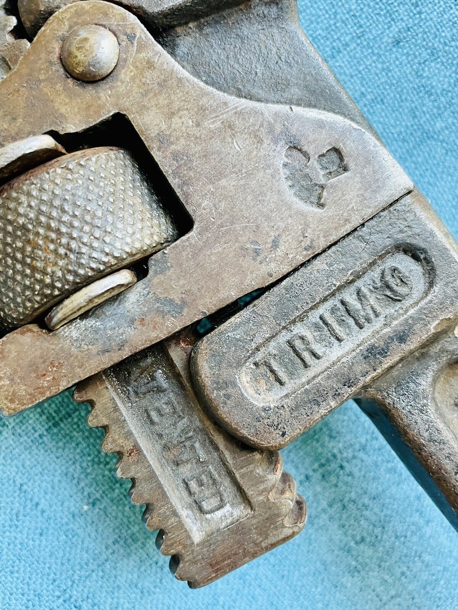Trimont Mfg. Co. 18” drop forged Trimo pipe wrench. | eBay