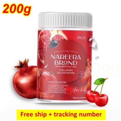 NAREERA Collagen Lady Drink Glutathione Berries Ginseng Pomegranate 200g |  eBay