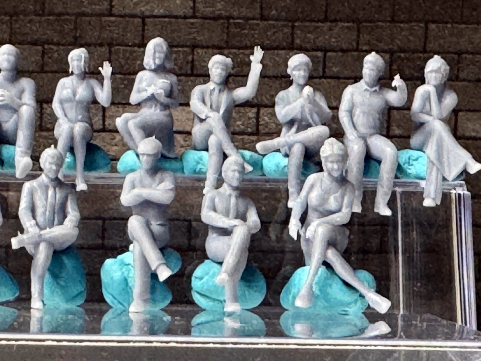 1:64 Figures  - For Dioramas Miniature Figures 164 Fig Lot 659 Doublegdiecast