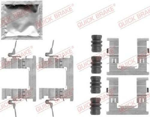 Original Quick Brake ZubehöRsatz Scheibenbremsbelag 109-1853 FüR Nissan-image