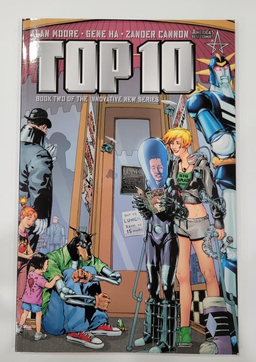 トップ10 (AMERICA’S BEST COMICS) #2 Top 10 Book 2 TPB Alan Moore & Gene Ha ABC America's Best