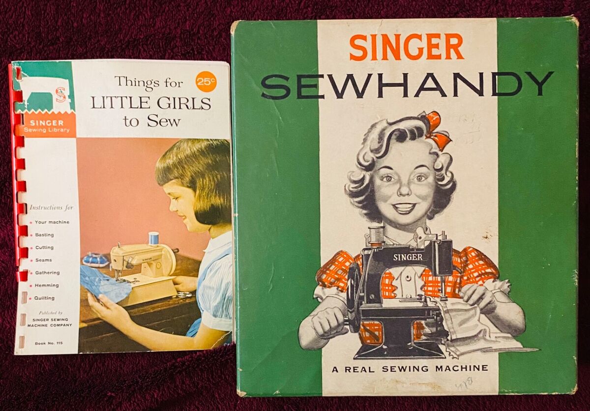 1959 SINGER SEWHANDY MODEL No. 20 ~NEW! Vintage Children's 1959 SINGER SEWHANDY MODEL No. 20 ~NEW! Vintage Children's