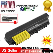 Battery for Lenovo ThinkPad T61 R61 T400 R400 T61P 14.1" widescreen Power Supply