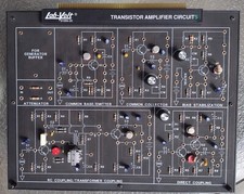 Lab-Volt 91006 -20 Transistor Amplifiers Circuits Board Electronics 