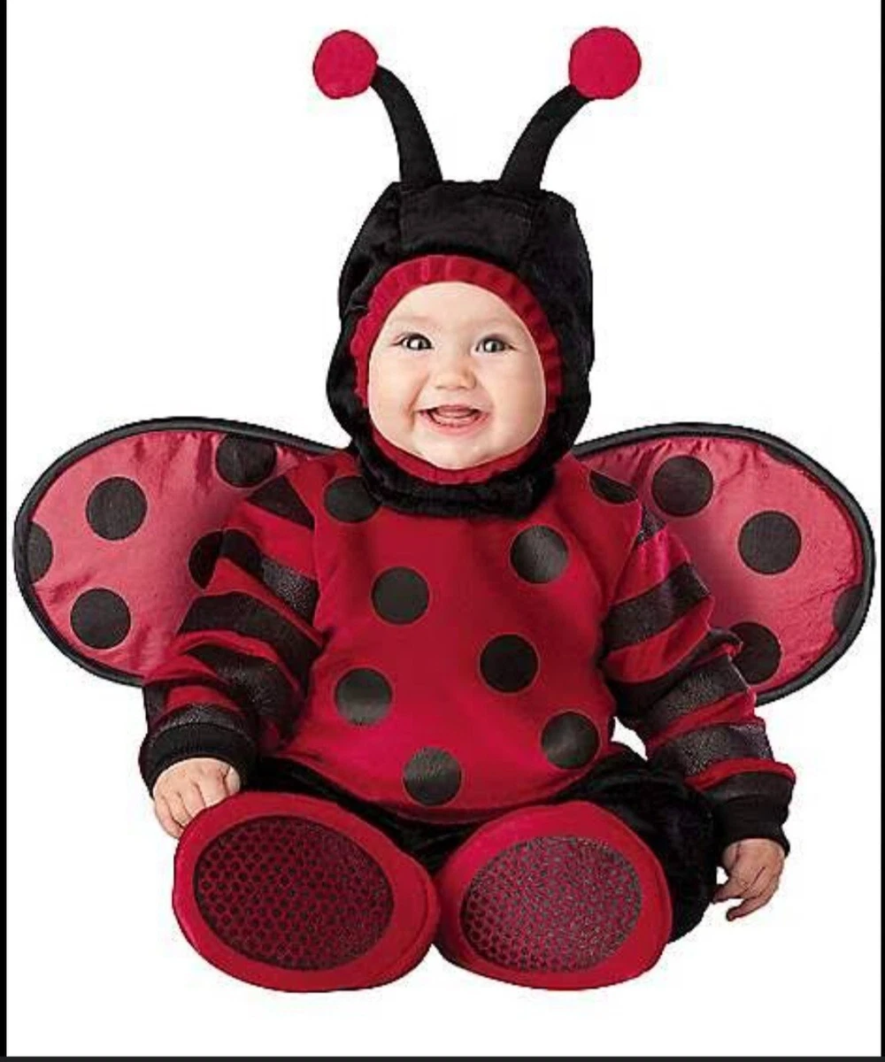 Cute Ladybug Costume Baby or Infant Halloween 12 to 18 months.