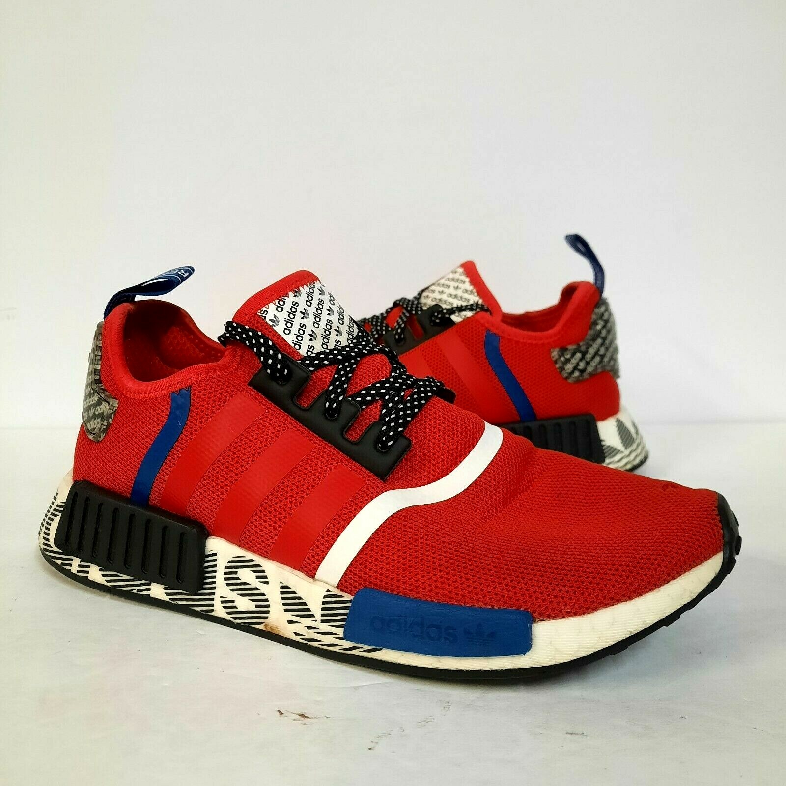 Size 8 - adidas NMD R1 Active Red Black for sale online | eBay