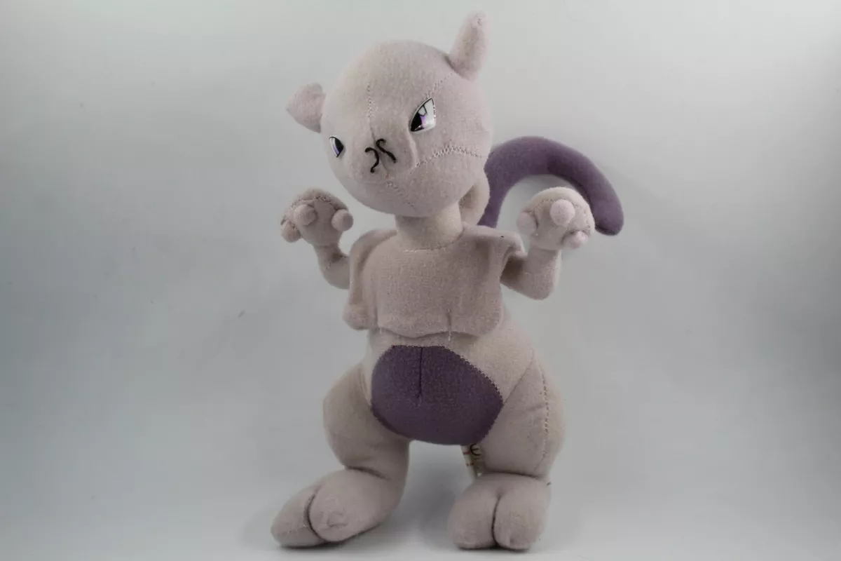 1999 Nintendo POKEMON PLUSH MEWTWO 20cm PLAY BY PLAY