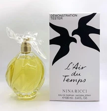 Nina Ricci L'Air Du Temps 3.4 oz (100ml) EDP Parfum Spray NEW TESTR (White Box)