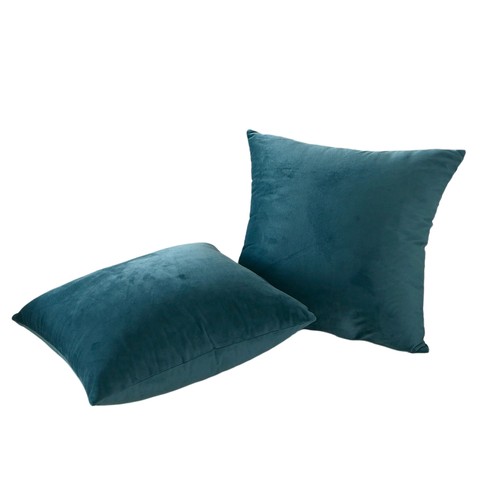 2 PCS Solid Velvet Cushion Cover Soft Throw Pillow Case Home Sofa Car Bed Decor - Photo 26/35