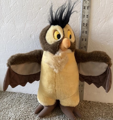 Disney Winnie The Pooh OWL Plush Vintage Rare, Disney Store PLUSH Owl 13" - Picture 2 of 10