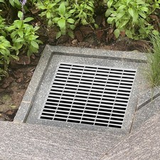 Outdoor Drain Cover Sewer Grate Carbon Steel Drain Grate For Driveway 60 60 3cm