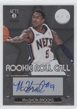 2012-13 Totally Certified Rookie Roll Call Silver MarShon Brooks #14 Auto t0u