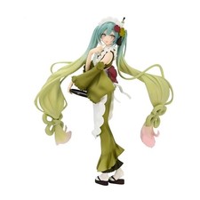 Hatsune Miku Matcha Parfait Maid Figure PVC Anime Collectible Desktop Display De