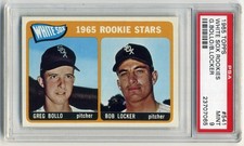 1965 Topps #541 Bob Locker/Greg Bollo Rookie Card PSA 9 Mint Chicago White Sox
