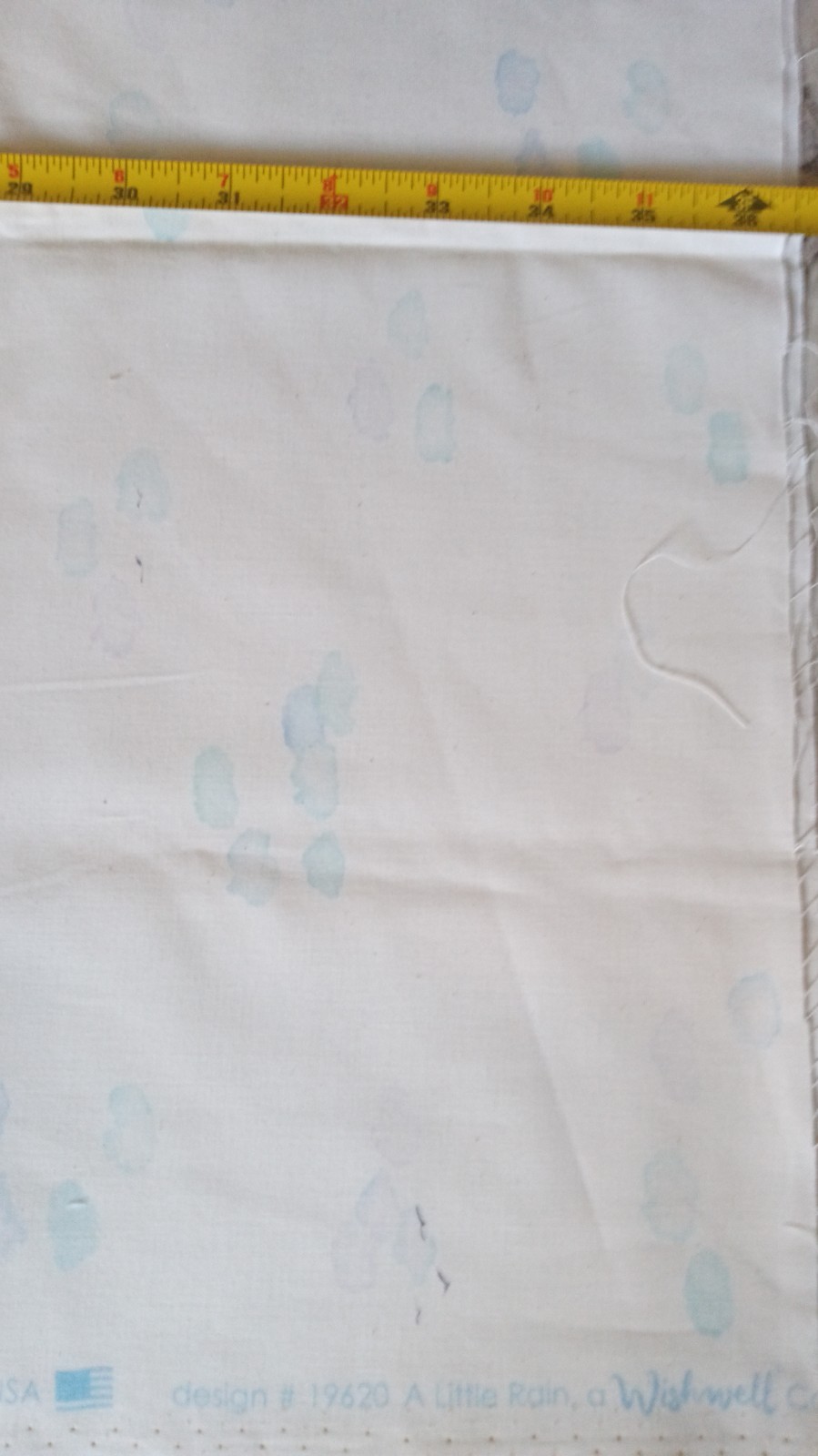 Clouds $ Birds Fabric, A Little Rain, Wishwell Collection By Robert Kaufman...