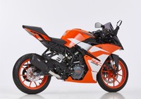 Shark DSX-10 Auspuff Schwarz Passend FüR KTM RC 125 2017-2020