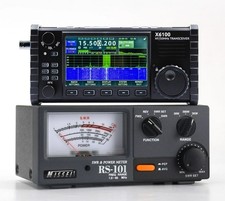 Update RS-101 SWR POWER Meter 1.8-60Mhz 3KW Led Backlight for HF Shortwave Radio