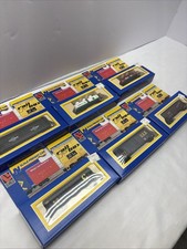 Vintage Life-Like N Scale Freight Car Lot of 6 - Boxed Rolling Stock Collection