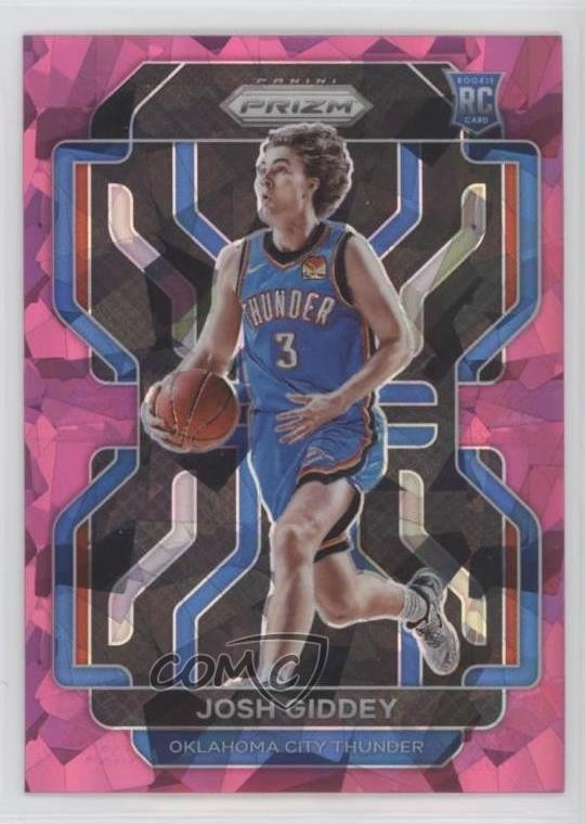 2021-22 Panini Prizm Pink Ice Prizm Josh Giddey #301 0y9e