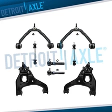 8pc RWD Front Control Arms Sway Bars for Chevy Silverado 1500 GMC Sierra 1500