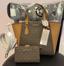 MICHAEL KORS Taryn Signature Logo Crossbody B...