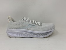 Women's Brooks Ghost 17, White/White/Grey, 8 B Medium US