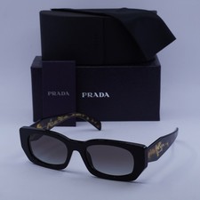 New Prada PRB05S 3890A7 Black/Grey Gradient 53-19-140 Sunglasses